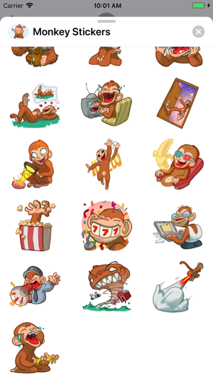 Monkey Stickers(圖5)-速報App