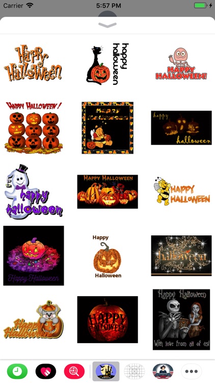 Halloween GIF Stickers 2017