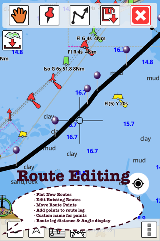 i-Boating:Germany Marine Chart screenshot 4