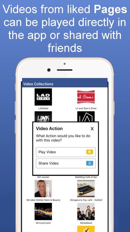 Video Player for Facebook