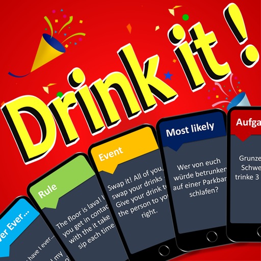 Drink it - Drinking Game iOS App
