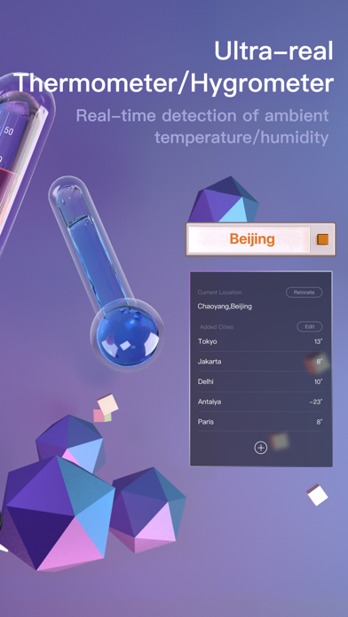 Real 3D Thermo Weather Tracker screenshot 2