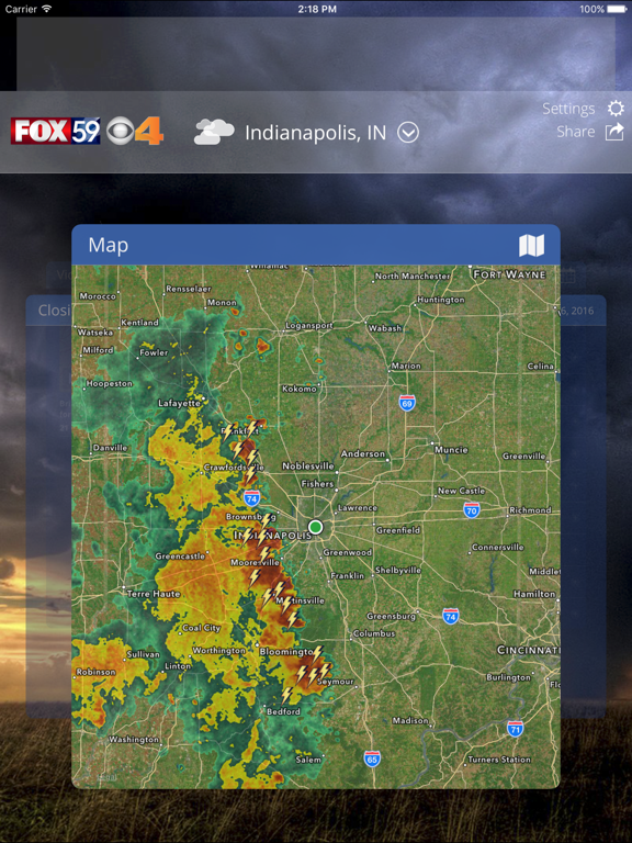 Indy Weather Authority screenshot 2