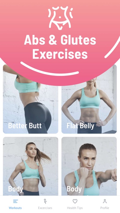 Female Fitness Women Workout screenshot 1