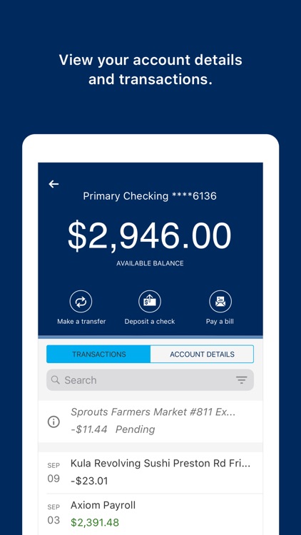 Westmark Credit Union Mobile screenshot-4