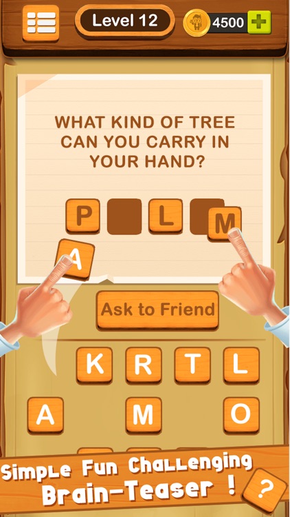 Riddles - Tricky Word Puzzle