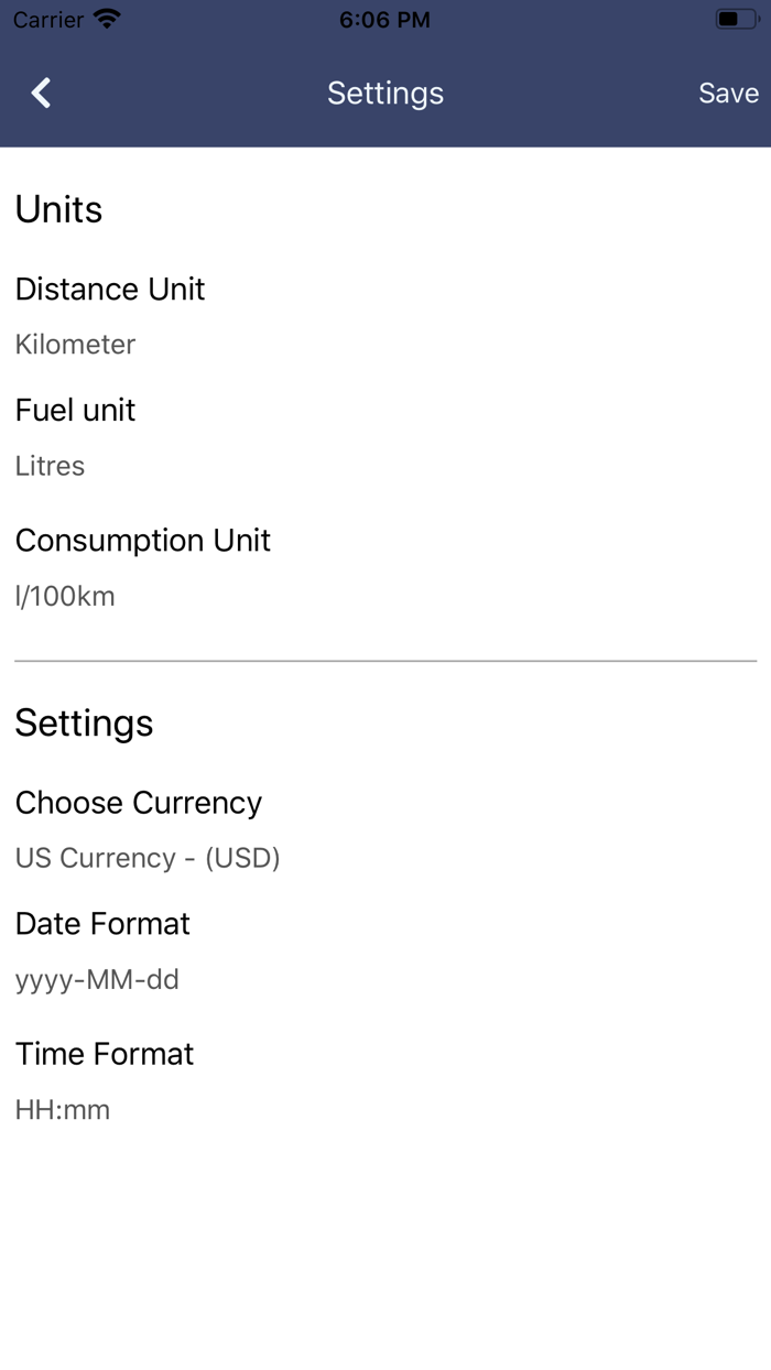 Fuelo Gasoline Tracker