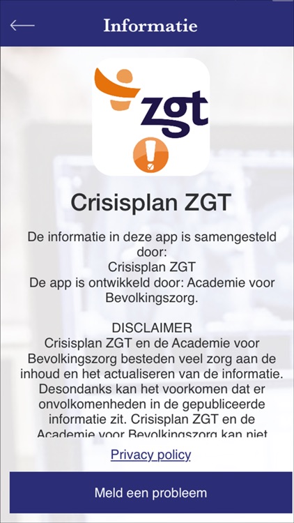 Crisisplan ZGT