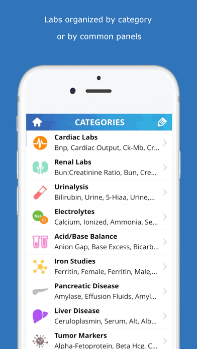 How to cancel & delete Lab Values Medical Reference from iphone & ipad 1