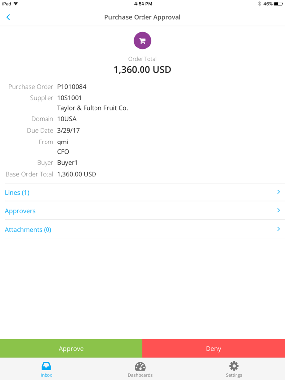 Screenshot #5 pour QAD Action Center