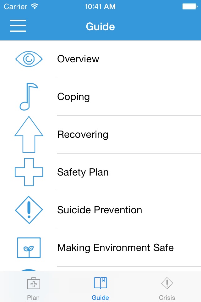 Suicide Safety Plan screenshot 3