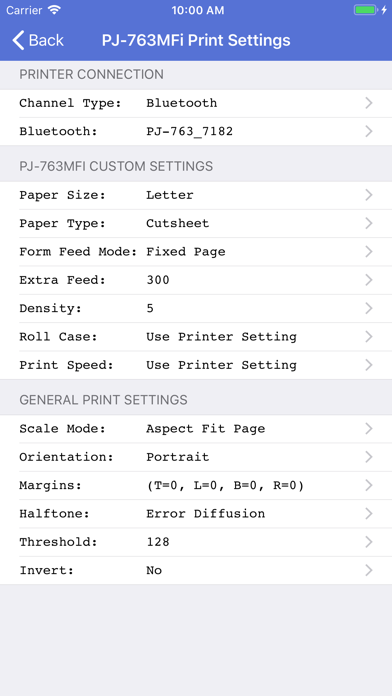 How to cancel & delete PJ-673 Print from iphone & ipad 3