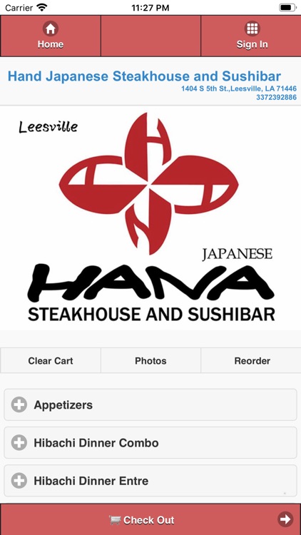 Hana Steakhouse and Sushi Bar