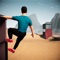 Flip Range is a game with elements of parkour and acrobatics, in which you have to perform more than 70 combinations of tricks from various buildings, horizontal bar or on a plane
