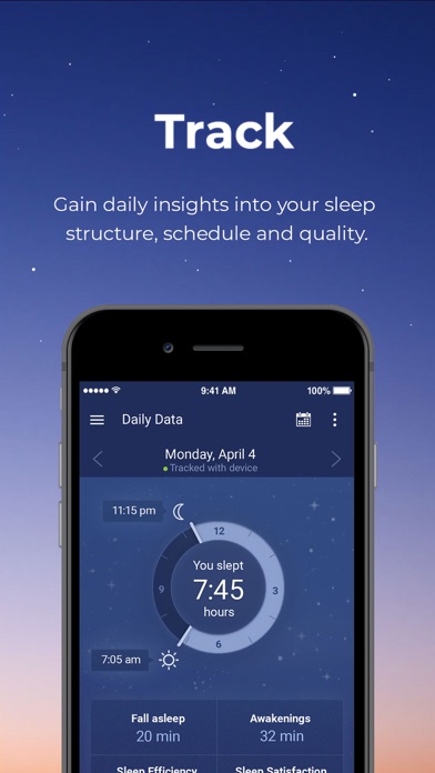 SleepRate - Sleep Therapy Screenshot 1