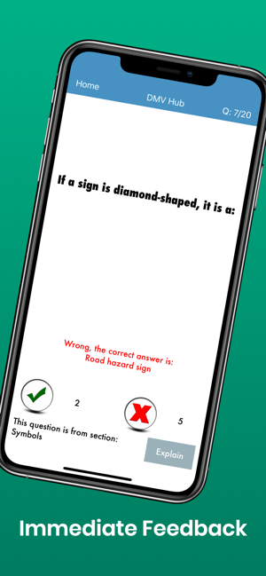 DMV Test Hub - Permit Practice(圖4)-速報App