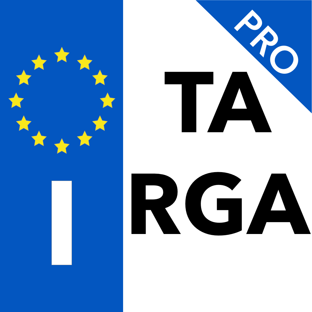 iTarga Pro - License Plate App Icon