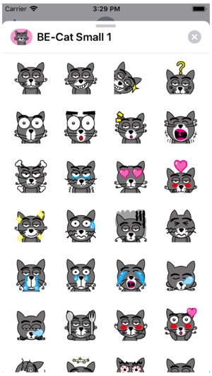 BE-Cat Small 1 Stickers(圖1)-速報App