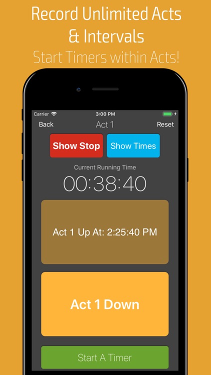Show StopWatch