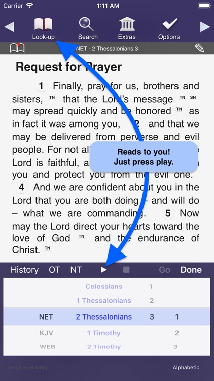 Touch Bible Loaded: Study App