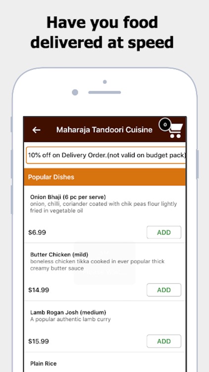 Maharaja Tandoori screenshot-4