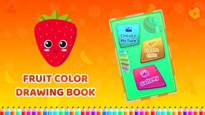 Fruit Colour Drawing Book screenshot 2