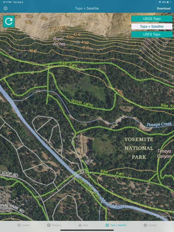 Topographic Maps & Trailsのおすすめ画像3