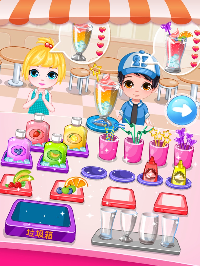 【图】经营饮料冰淇淋餐厅 – 女生做饭游戏(截图3)
