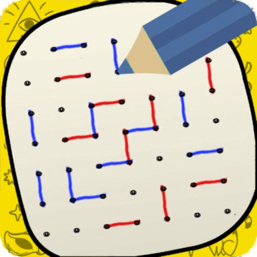 Dots and Boxes - Squares Icon