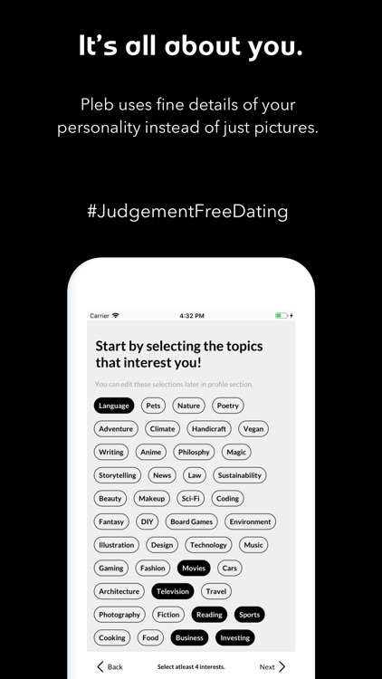 Pleb - Dating & Relationships screenshot-4