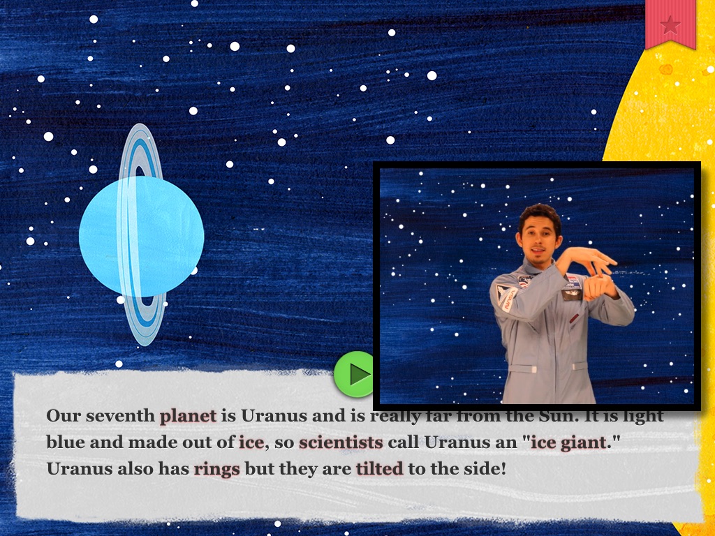 The Solar System VL2 Storybook screenshot 2