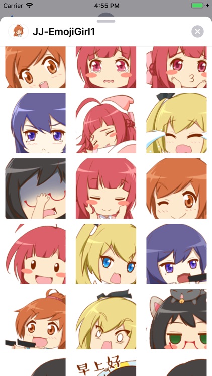 EmojiSweetGirl1 Stickers