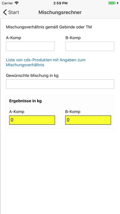 Epoxy-Bodenbeschichtungskalk.