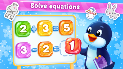 Math games with Pengui screenshot 4