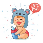 Baby Cam Pregnancy Stickers