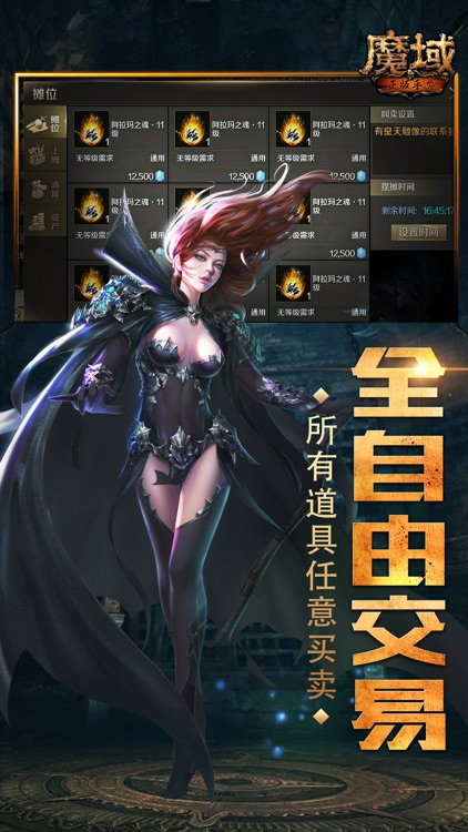 魔域手游-魔幻题材角色扮演动作手游