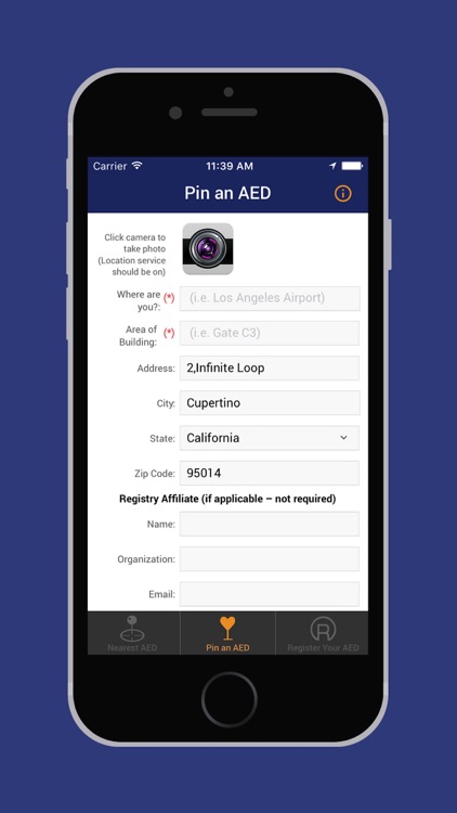 AED Registry screenshot-3