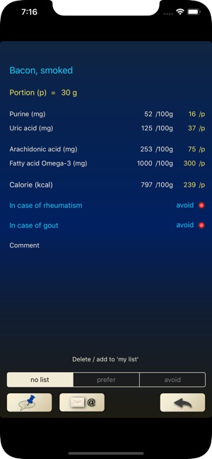 Purine-kcal-Rheumatism(圖2)-速報App