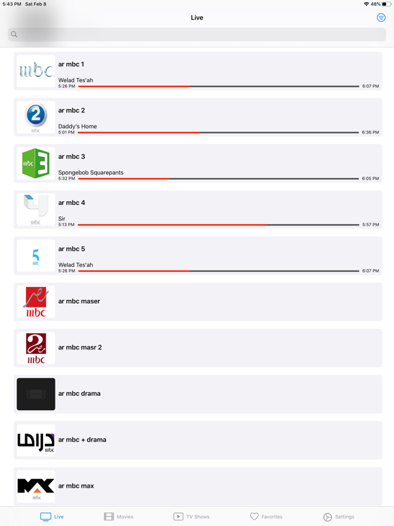 iProTV for iPtv & m3u content screenshot 2