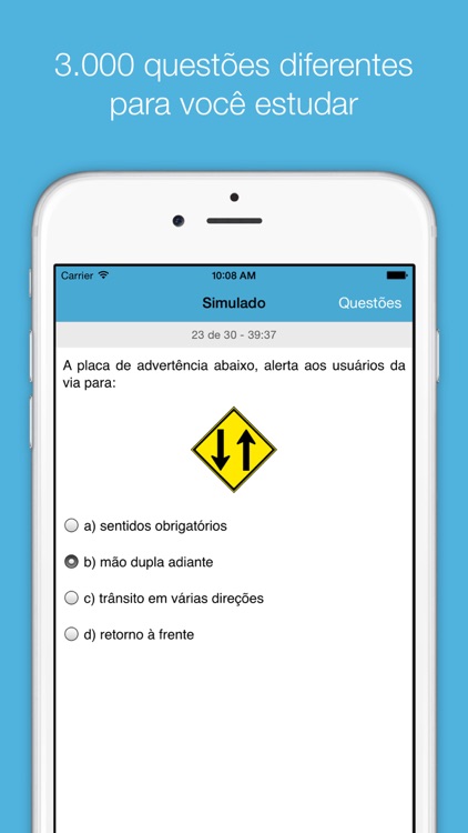 Simulados Detran Simulado CNH – (iOS Apps) — AppAgg