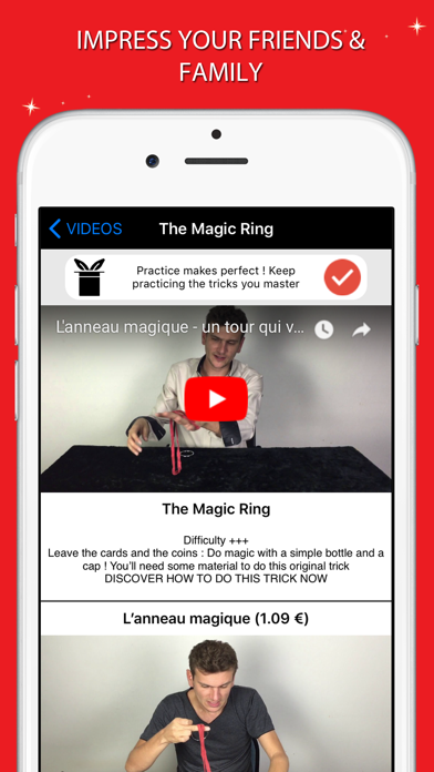 Learn Magic trick card coin screenshot 3