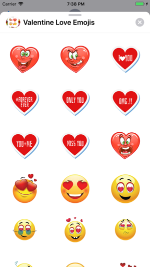 Valentine Love Emojis(圖2)-速報App