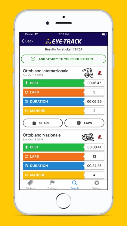 EYE-TRACK timing screenshot-4