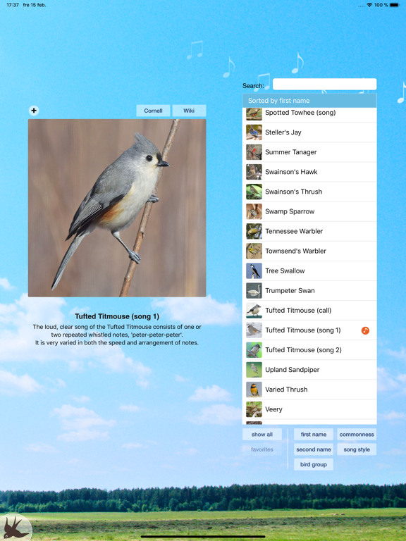 Chirp! Bird Song USA + screenshot