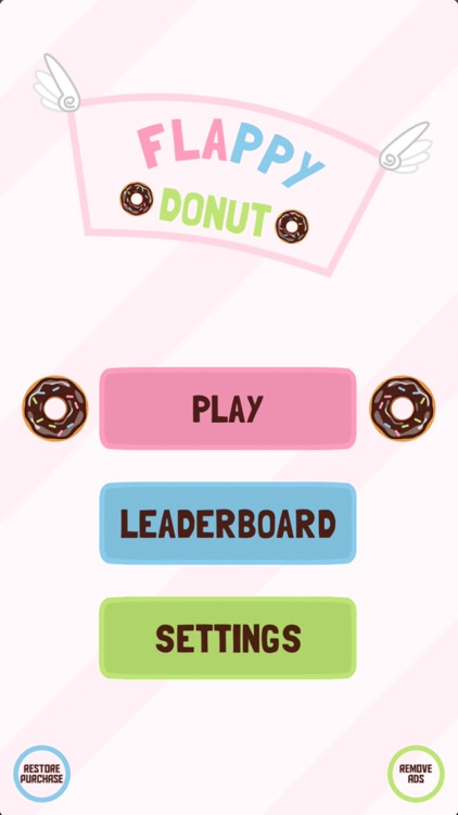 Flappy Donut - Sweet Cake Jump screenshot-0