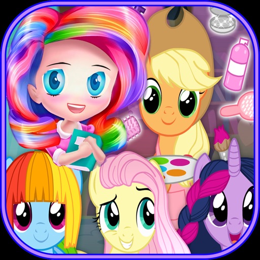 little girl my pony hairstyle iOS App