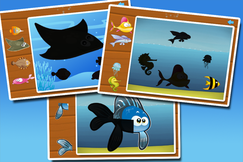 Fish puzzle - fun for kids screenshot 2