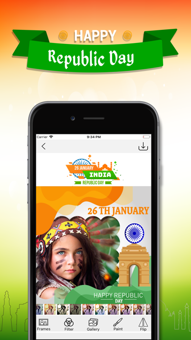 How to cancel & delete Republic Day Photo Frames from iphone & ipad 4