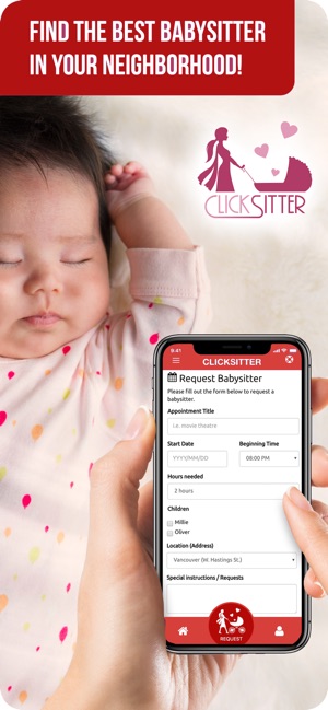 ClickSitter: Find Babysitters