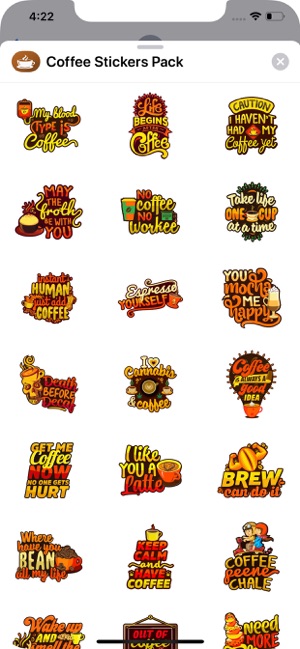 Coffee Stickers Pack(圖1)-速報App